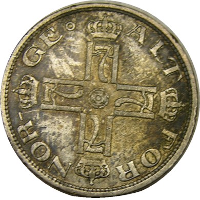 elf Norway 25 Ore 1909 