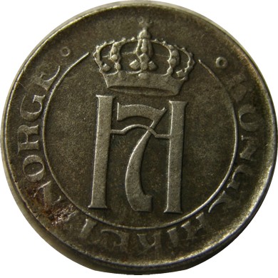 elf Norway 2 Ore 1919 Iron   